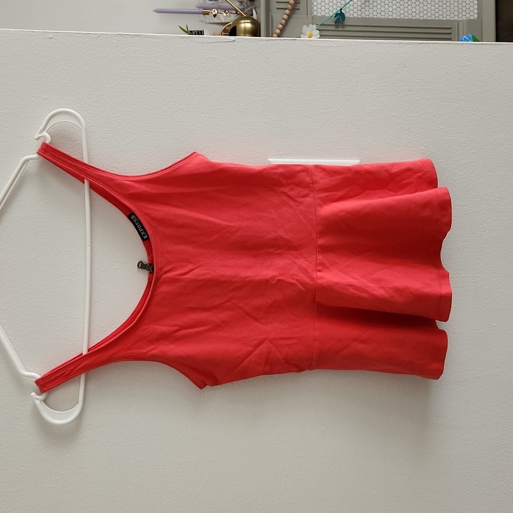 Express Peplum Tank Top Size XS